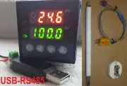 Kiln Oven furnace Thermocouple Temperature Recorder Data Logger Analyzing PC