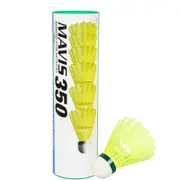 Yonex Mavis 350 Green Cap Nylon Shuttlecock (Yellow)