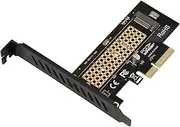 ECKDZMY SK4 conversion card M.2 SSD NVME hard disk M.2 to PCI-E4.0X4X8X16 Expansion card supports the M.2 NVME PCI-e 4.0,3.0,2.0, 1.0, and supports the 2230/2242/2260/2280 SSD of the M.2 NVME protocol