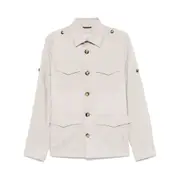 [Brunello Cucinelli] Brunello Cucinelli Multi-pocket Jacket 52 IT NEUTRALS