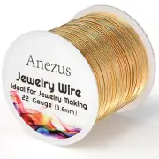 22 Gauge Jewelry Wire Craft Wire Tarnish Resistant Copper Beading Wire for Je...