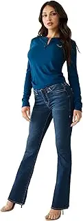 [True Religion] Women's Misses Becca Bootcut Crystal Back Pocket Jean