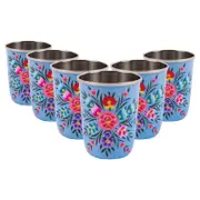 BillyCan Hand-Painted Picnic Cups - 300ml - Pack of 6