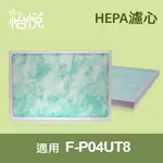 【怡悅HEPA濾心】適用國際F-P04UT8空氣清淨機 同F-P04US(三片量販包)