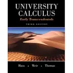 UNIVERSITY CALCULUS: EARLY TRANSCENDENTALS