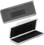 2Pcs Hard Drive Storage Case Shockproof Nvme SSD Protective Box Enclosure for Solid State Drives for Safe Transport and Organization