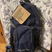EcoGear Hydration Backpack, 2L Capacity, Egyptian Blue/Grey NEW