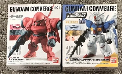 Gundam Converge Gundam GP01 Fb & Gerbera- Tetra