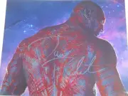 Dave Batista 2014 WWE signed photo Drax Guardians Of The Galaxy