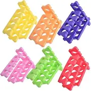 NOLITOY 15pcs Nail File Separator Pedicure Finger Stretcher Toe Separators Sponge Women Manicure Tools Nail Art Tools Women Nail Tool Toe Finger Dividers for Soft Foam Toe Finger Separator