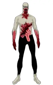 Zombie Second 2nd Skin Adult Costume