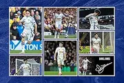 RJR PRINTS Daniel James - Leeds United Star Football Player Signed 12x8 Inch Montage Autograph Photo Print WIth A Pre Printed Signature Which Would Make A Superb Gift For Any Fan.