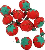 MUELODSIC 10pcs Compact Sewing Pin Cushion Adorable for DIY Needlework for Sewing Enthusiasts and Beginners Bright Colors for Easy Visibility