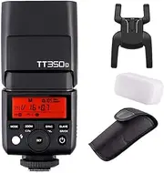 Godox TT350C TTL Camera Flash Speedlite Flash 2.4G Wireless 1/8000s HSS 0.1~2.2s Recycle Time for Canon 5D MarkIII 80D 7D 760D 60D 600D 30D 100D 1100D Digital X Cameras