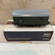 PIKO MODELLBAHN 5/6446/040, Box Van, HO GAUGE, Vintage Model, boxed