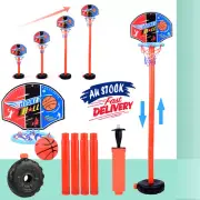 Net Mini Adjusted Backboard Sports Kid Outdoor Indoor Hoop Ring Basketball