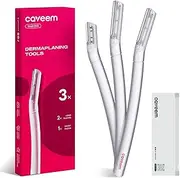 CAVEEM Dermaplane Razor for Women, Dermaplaning Tool - Facial Razor for Men and Women, Eyebrow Trimmer and Facial Hair Removal Razor, Gentle Exfoliating Blades, Epilator for Women