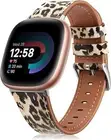 Genuine Leather Band For Fitbit Versa 3 / Fitbit Sense Replacement Strap Wrist