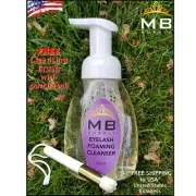Eyelash Extensions Volume Foaming Cleanser Professional Size & FREE Brush USA
