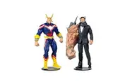 2pc My Hero Academia All Might vs All For One Action Figure Kids Toy Set
