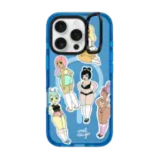 iPhone 16 Pro Impact Ring Stand Case MagSafe Compatible Cute Butt Club by Mel Stringer