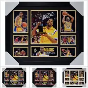 Magic Johnson Signed Framed Memorabilia Limited Edition V1 - Multiple Variations