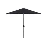 Coolaroo 3m Round Black Bronte Market Umbrella