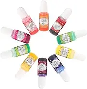 GRADENEVE Epoxy Resin Dye 10pcs Concentrated Resin Colorant for Craft Art DIY Projects
