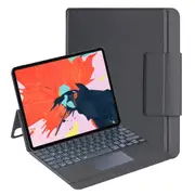 Backlit Bluetooth Keyboard Leather Case For Ipad Pro 12.9 - Black