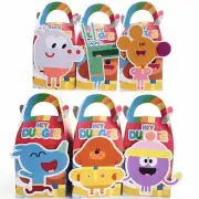 6x Hey Duggee Lolly Loot Bag Box. Party Supplies Banner Flag Bunting Game Cake