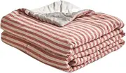 JSEIAJB Air Conditioning Quilt Machine Washable Thin Quilt Knitted Cotton Quilt(200 * 230cm)