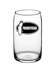 Jimmy Buffett - Rock - Parrothead - 16oz Pint Beer Can Glass Pub Barware Seltzer