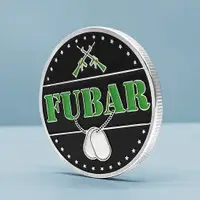 在飛比找樂天市場購物網優惠-FUBAR美國挑戰幣SNAFU硬幣 外國士兵紀念章扮酷帥炸創