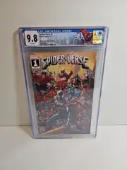 Spider-Verse #1 Walmart Variant CGC 9.8 Custom Label. Lot 374