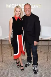 Naomi Watts designer Michael Kors pose backstage at the Michael Ko - Old Photo 3