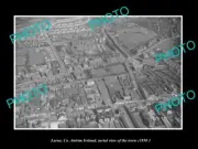 OLD LARGE HISTORIC PHOTO LARNE Co ANTRIM IRELAND AERIAL VIEW TOWN c1950 2