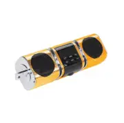 Motorcycle EDR Audio Bluetooth-compatible Speaker Handlebar Built-in Subwoofer W