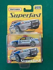 Matchbox Superfast Chevy Impala Police Car No 35