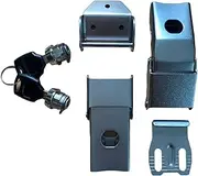 Motorcycle Back top Box case Motorcycle Lock Support Bars Side Luggage Case Fasteners Mounting Fasteners Motorbike Storage(45 100L Lock)