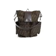 [FENDI] Fendi Strike Large Backpack Brown