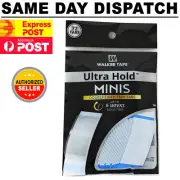 WALKER TAPE Mini Strips Ultra-Hold Tape 72 Pack - Wigs, Hairpiece, Toupee