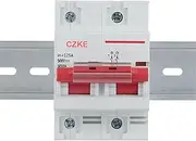 KAVJU 2P Miniature Circuit Breaker 6kA Breaking Capacity 80A 100A 125A MCB DC500V(100A)