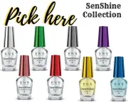 SNS Healthy Natural Nail Polish Bases&Sealers - SenShine Collection - PICK YOURS