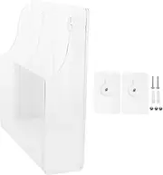 Punch Sundries Storage Holder Cell Phone Charging Stand Wall-Mounted Organizer for Remote