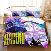 a2509 Bed Sheets Black Summoner Bedding Set Duvet Cover Bed Set Quilt Cover Pillowcase Comforter Boys Adult3-Piece Bedding Set (1 Duvet Cover + 2 Pi