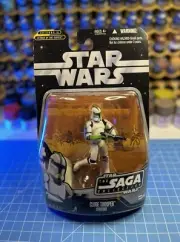 CLONE TROOPER SERGEANT GREEN #60 (2006) NEW Star Wars Saga Collection