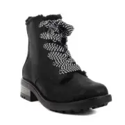 Lifestride Kunis Cozy Black Winterized Booties SZ 6.5m