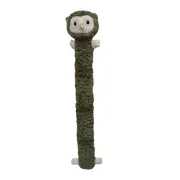 Bark-A-Boo Amber Woodland Long Body Owl Dog Toy - Large