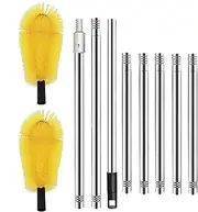 Gutter Cleaning Hose,Efficient Cleaning Brush Gutter Cleaner | Safe Long Lasting Gutter Cleaning Tool for Home Maintenance High Pressure Waterflow