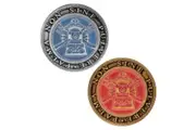 Resident Evil: Shooting Range Tokens - Set of 2 Replica's